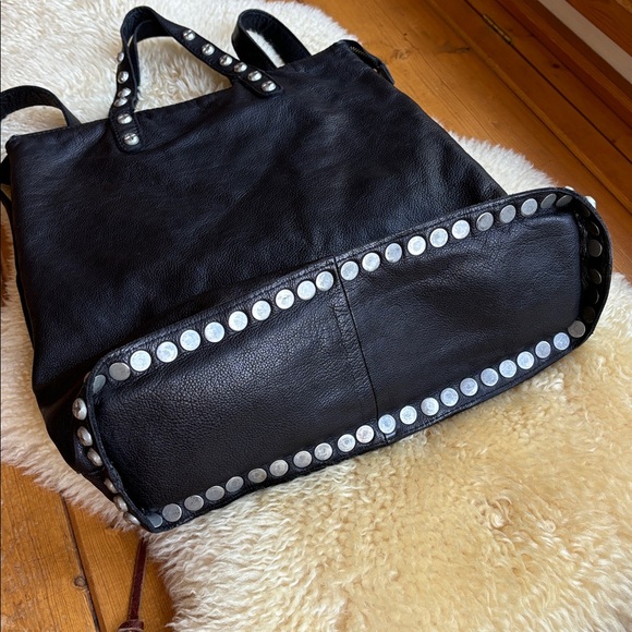 Free People Ellie Studded Leather Backpack - Picture 3 of 10